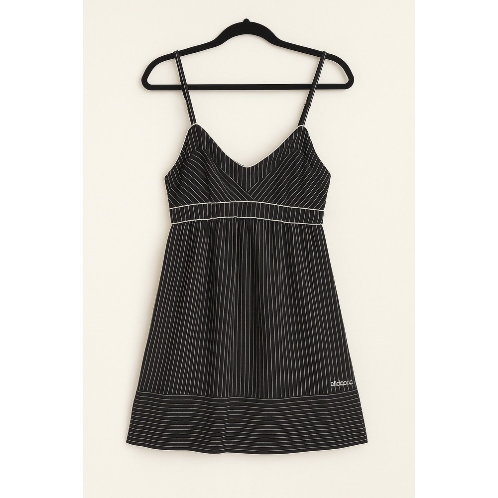 Billabong Black Striped Sundress Small‎ – Adjustable Straps, Casual Summer Dress